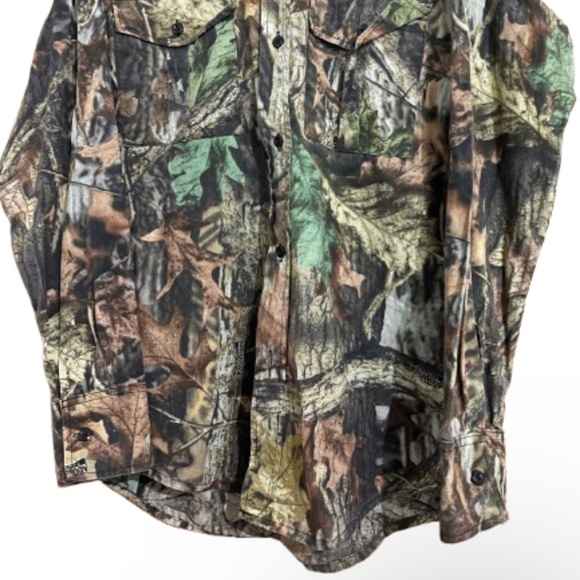 Ranger Men’s Hunting Camouflage Button Down Outdoor Shirt Sz-S - Picture 3 of 6